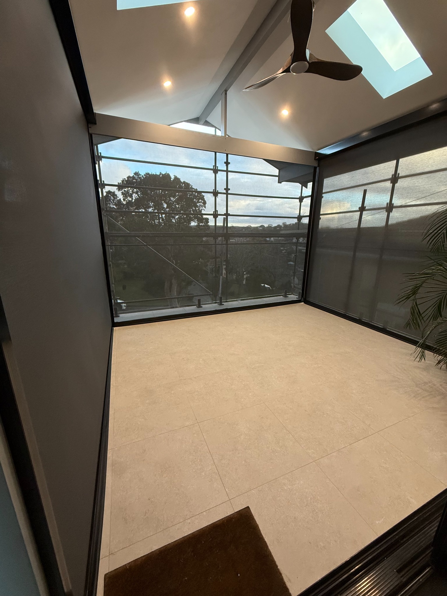 AJW Outdoor Blinds installation example