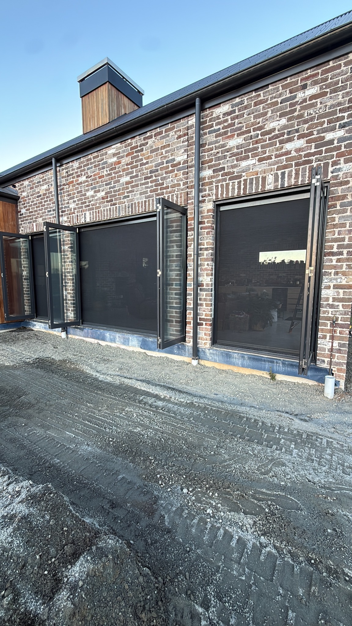 AJW Outdoor Blinds installation example