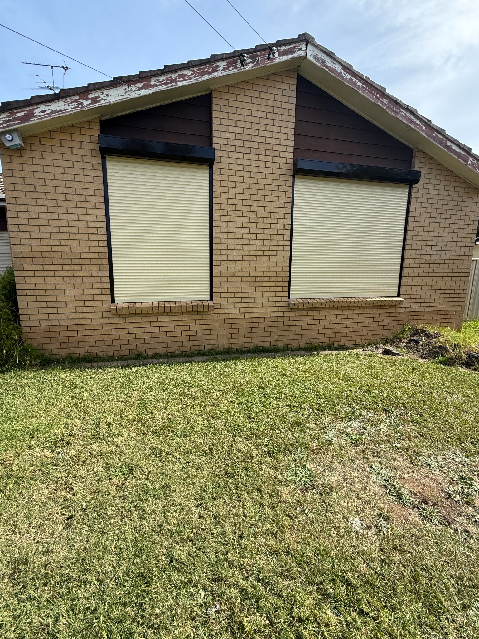 AJW Roller Shutters installation example